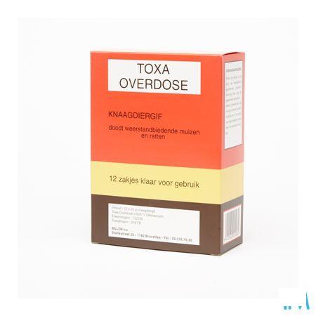 Toxa Overdose Souricide 12 X 25 gr