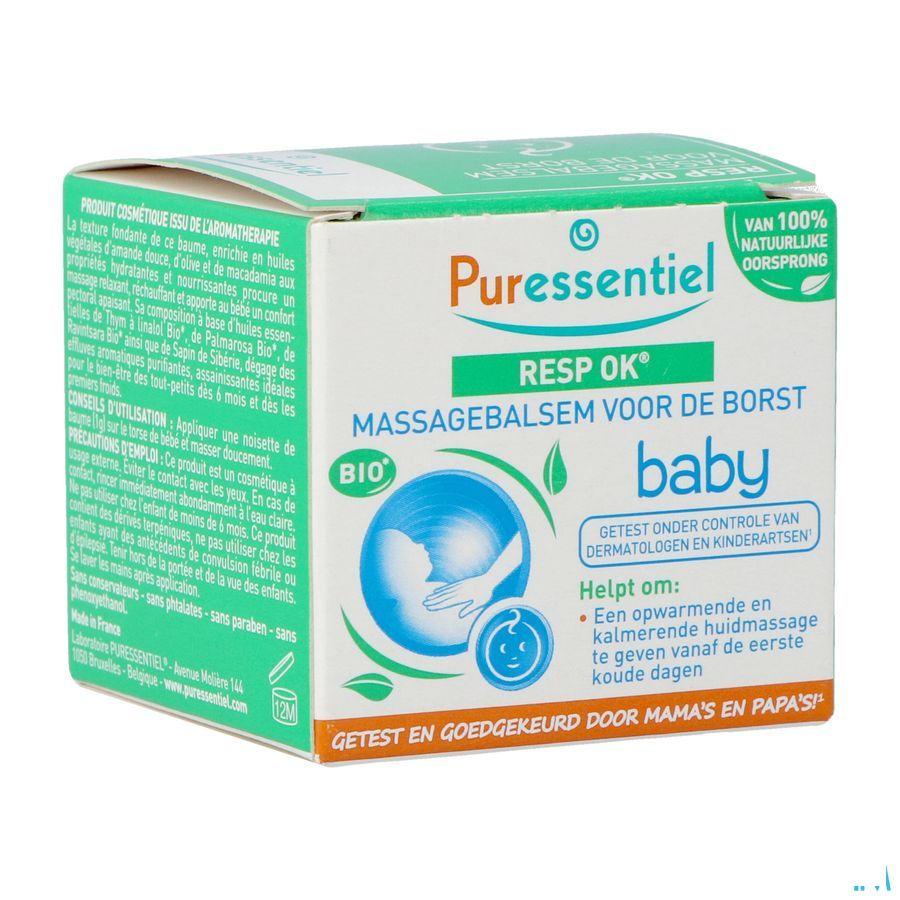 Puressentiel Ademhaling Massagebalsem Baby 30 ml  -  Puressentiel