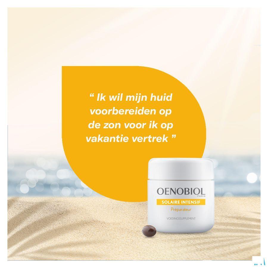 Oenobiol Solaire Intensif Kuur Normale Huid 2x30 Capsule