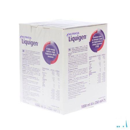 Liquigen Flacon Plast 4x250 ml 1457191  -  Nutricia