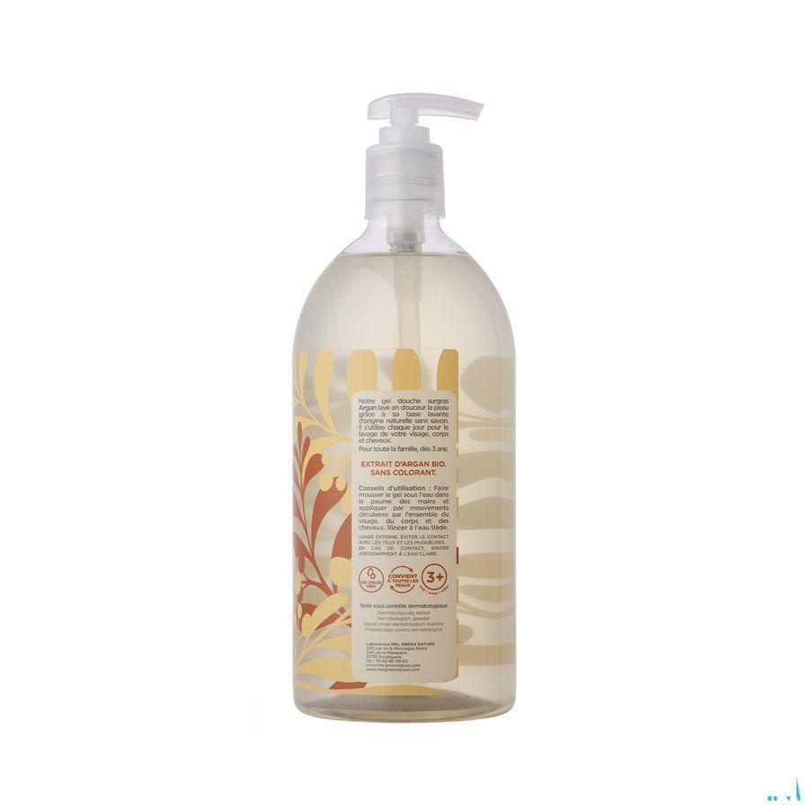 Mkl Douchegel Bio Argan Pompfl 1L