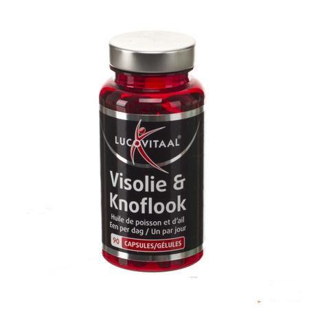 Lucovitaal Visolie En Knoflook Capsule 90