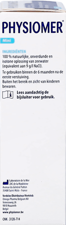 Physiomer Mini Spray 20 ml New