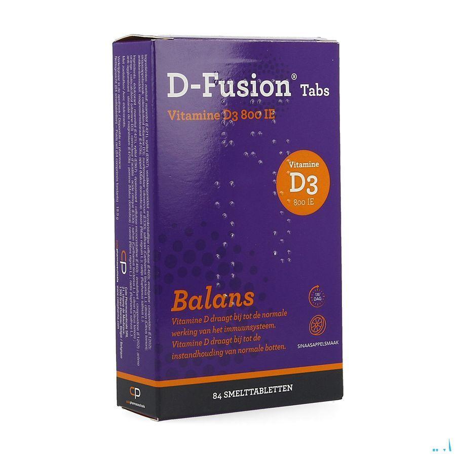 D-Fusion Tabs 800 Smelttabl 84