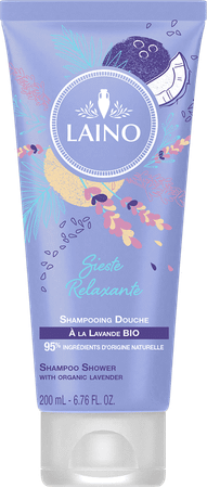 Laino Shampooing  Douche Sieste Relax. Lavande Bio 200 ml