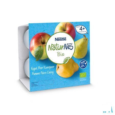 Naturnes Appel Peer Kweepeer Pot 4x90 gr  -  Nestle