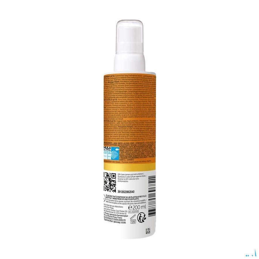Anthelios Onzichtbare Spray Ip30 Parfum 200 ml  -  La Roche-Posay