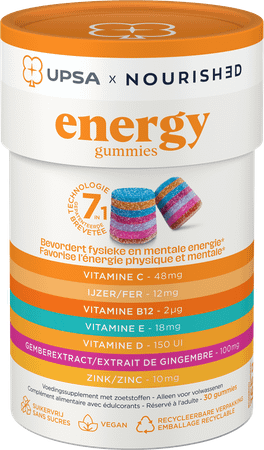 Upsa Nourished Energy Gommes 30