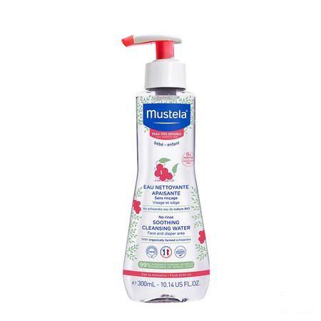 Mustela Pts Verz. Reinigend Water zonder spoelen 300 ml