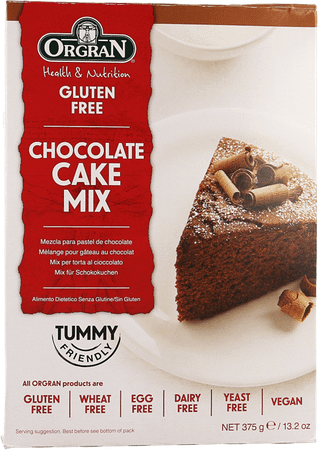 Orgran Mix Chocoladecake 375 gr 4501  -  Revogan