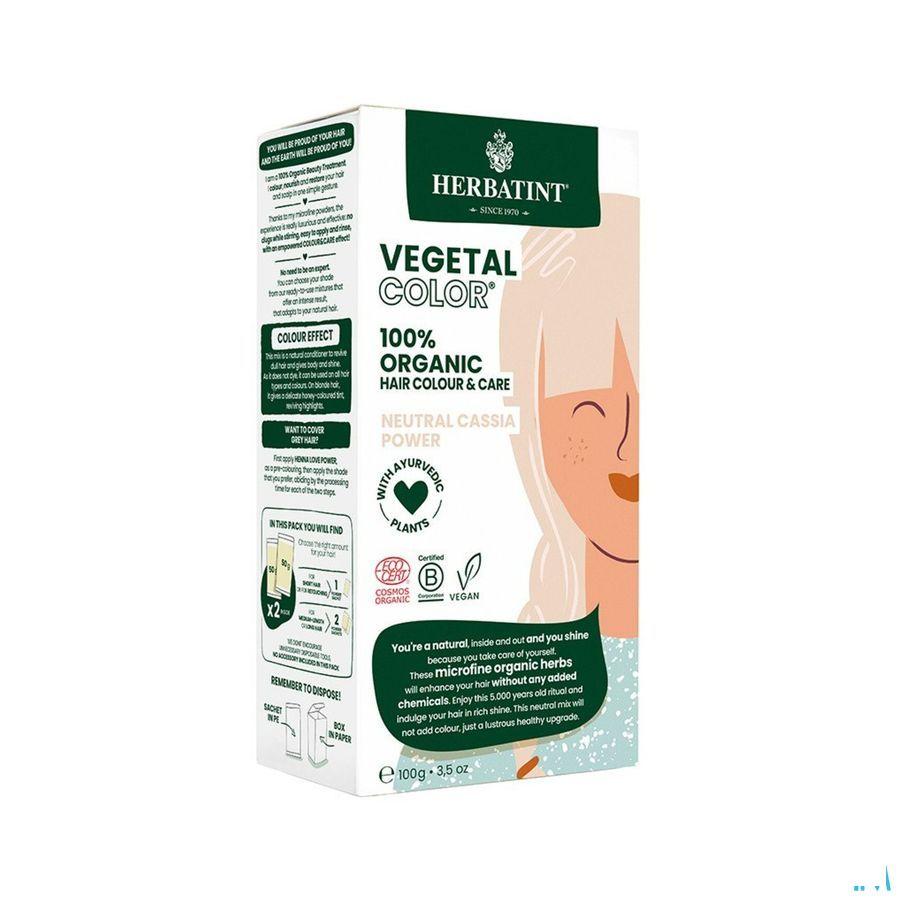 Herbatint Vegetal Color Eco Neutr.Cassia Pow.100ml  -  Ocebio