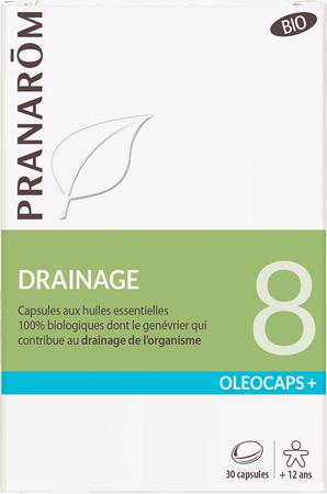 OleoCapsule + Bio 8 Drainage Capsule 30  -  Pranarom
