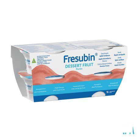 Fresubin Dessert Fruit 125 gr Pommefraise/appelaardbei  -  Fresenius