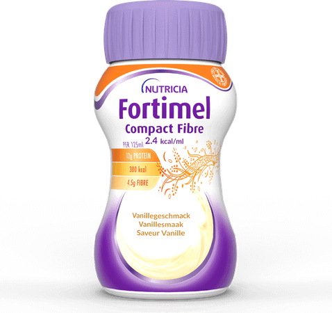 Fortimel Compact Fiber 2.4Kcal Vanille 4 x 125 ml