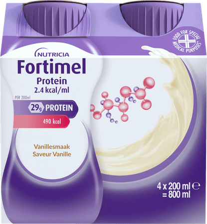 Fortimel Protein 2.4Kcal Vanille 4 x 200 ml