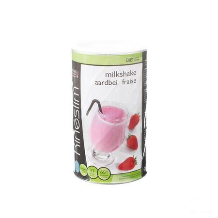 Kineslim Milkshake Aardbei Poeder 400 gr  -  Ocebio