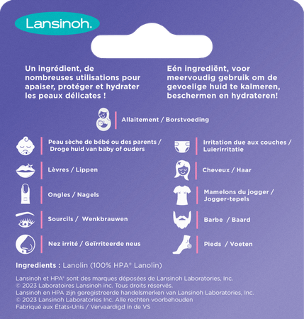 Lansinoh Lanoline Creme Tube 10 ml 10173  -  Lansinoh Laboratories