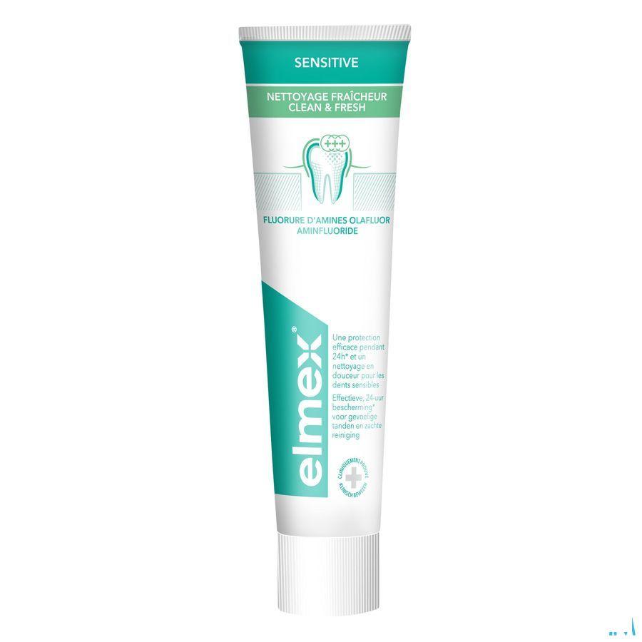 Elmex Sensitive Nett. Fraich. Dentifrice Tube 75 ml