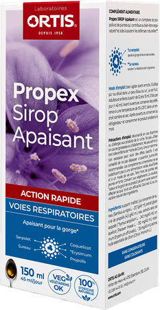 Ortis Propex Sirop Apaisant 150 ml