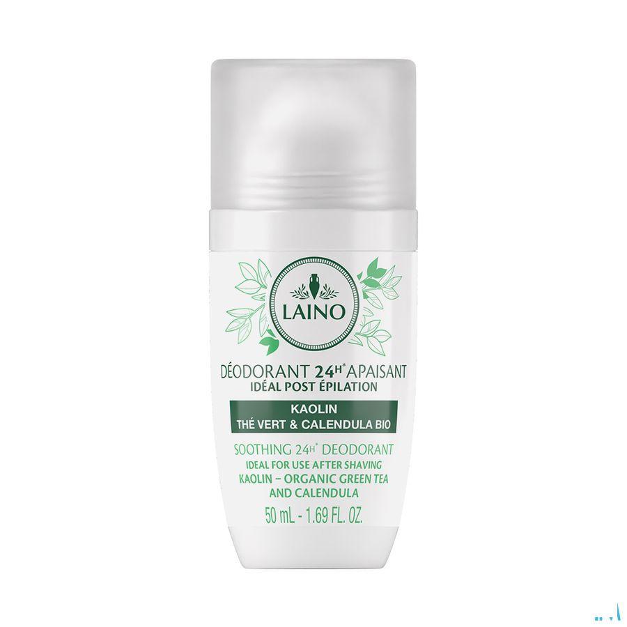 Laino Deo 24H Fris. A/Geur Kaolien Bio G.Thee 50 ml