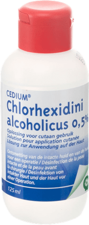 Cedium Chlorhexidini Gluc. Alc 0,5 % 125 ml
