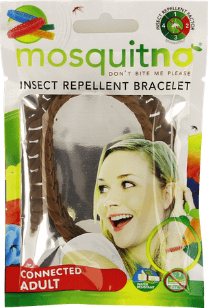 Mosquitno Anti mug Citriodiol Armband Connect Volw.  -  Mosquitno