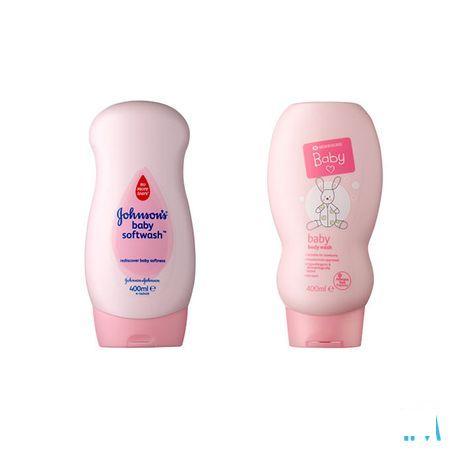 Johnson's Baby Softwash Bodywash Zeep 400 ml