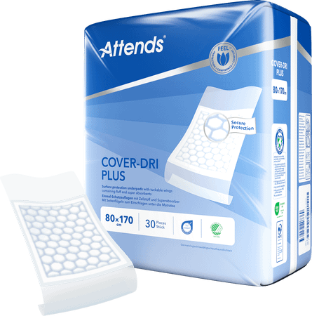 Attends Cover Dri Plus Onderleg 80 x 170cm 1X30