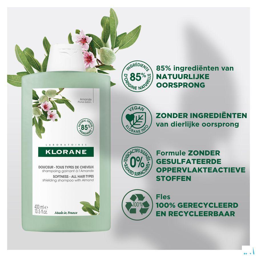Klorane Capil. Shampoo Omhullend Amandel 200 ml