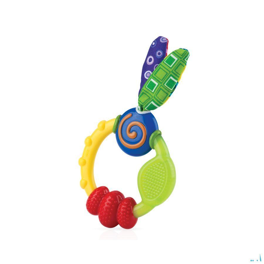 Nuby Wackyac Bijtring - 3m +   -  New Valmar