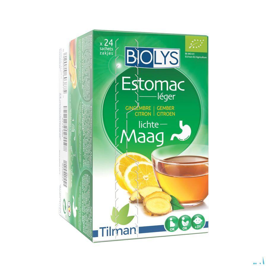 Biolys Gingembre Citron Sachets 24  -  Tilman