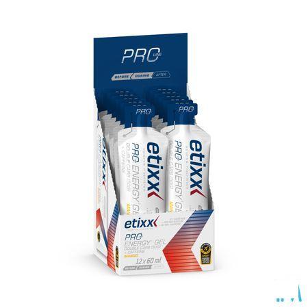 Etixx Double Carb Energ.Gel Line+Caff.Mango12 x 60 ml