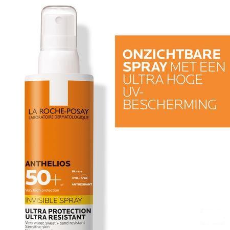 Anthelios Spray Invisible Ip50+ Parfum 200 ml  -  La Roche-Posay