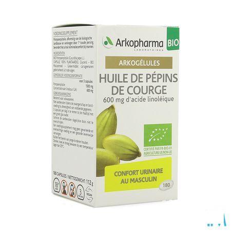 Arkocaps Pompoenpitolie Bio 180 Capsule  -  Arkopharma