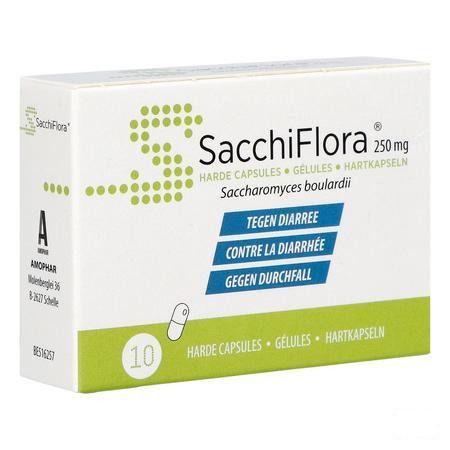 Sacchiflora 250 mg Capsule Dur 10 Blister