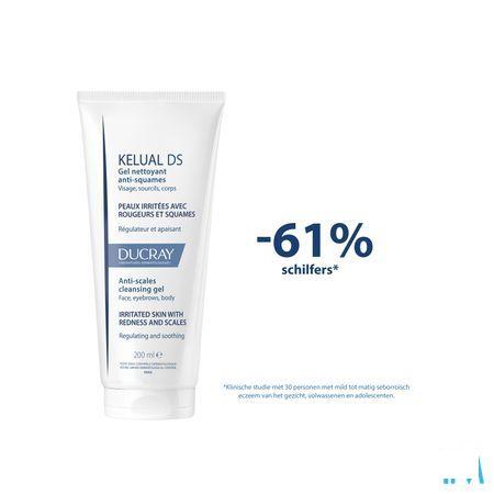Ducray Kelual Ds Reinigingsgel A/Schilfers200 ml