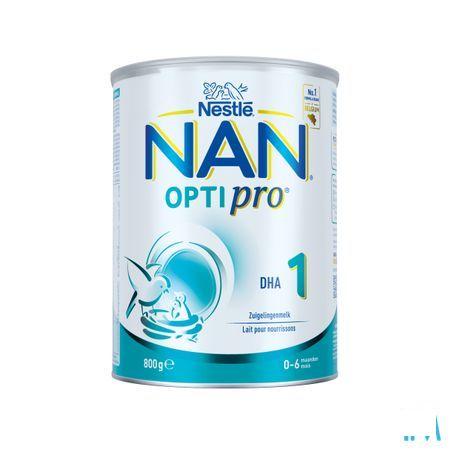 Nan Optipro 1 0-6m Melkpoeder 800 gr  -  Nestle
