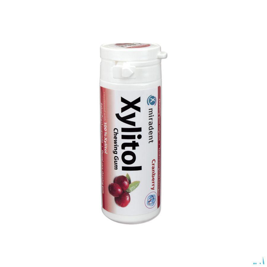 Miradent Chewing Gum Xylitol Canneberge Ss 30  -  Eureka Pharma