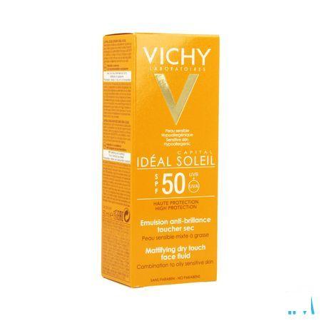 Vichy Cap Oplossing Ip50 + Gezichtscreme Dry Touch 50 ml  -  Vichy