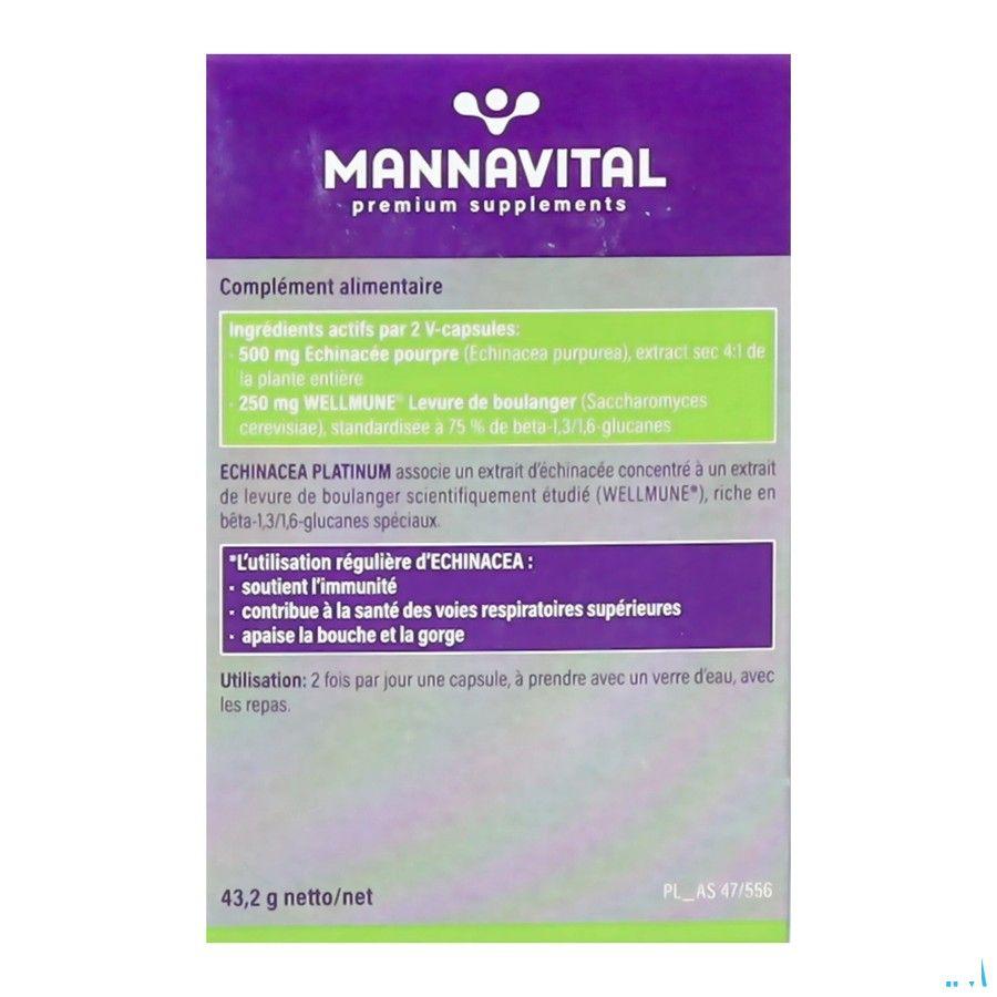 Mannavital Echinacea V-caps 60 