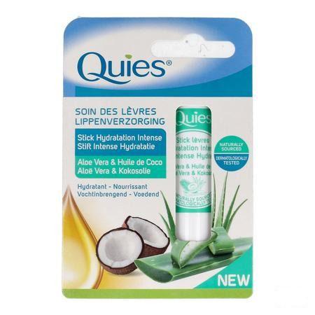 Quies Stick Levres Hydra Int.aloe V.&hle Coco 4,5 gr  -  Quies