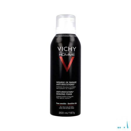 Vichy Homme Scheerschuim Anti Irrit. 200 ml  -  Vichy