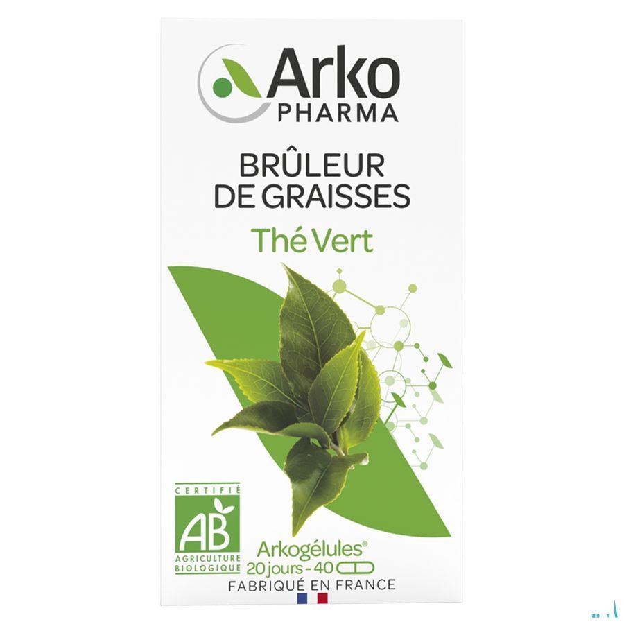 Arkocaps Groene Thee Bio Capsule 40  -  Arkopharma