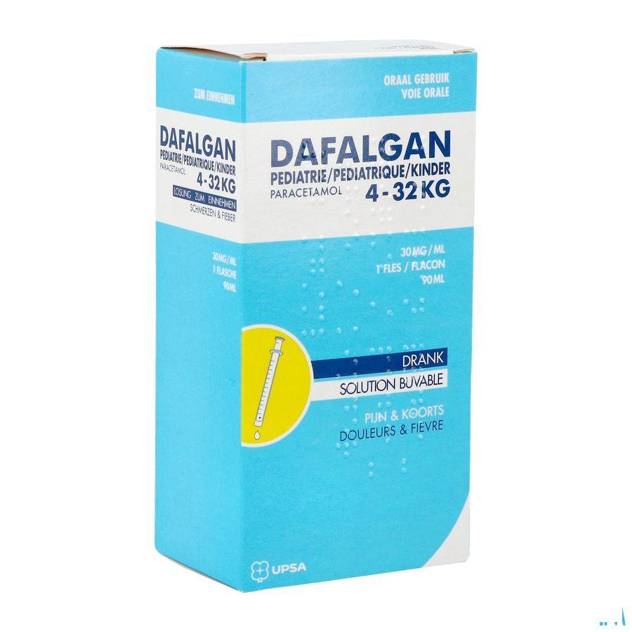Dafalgan Pediatrie 30 mg/ml Sirop Flacon 90 ml