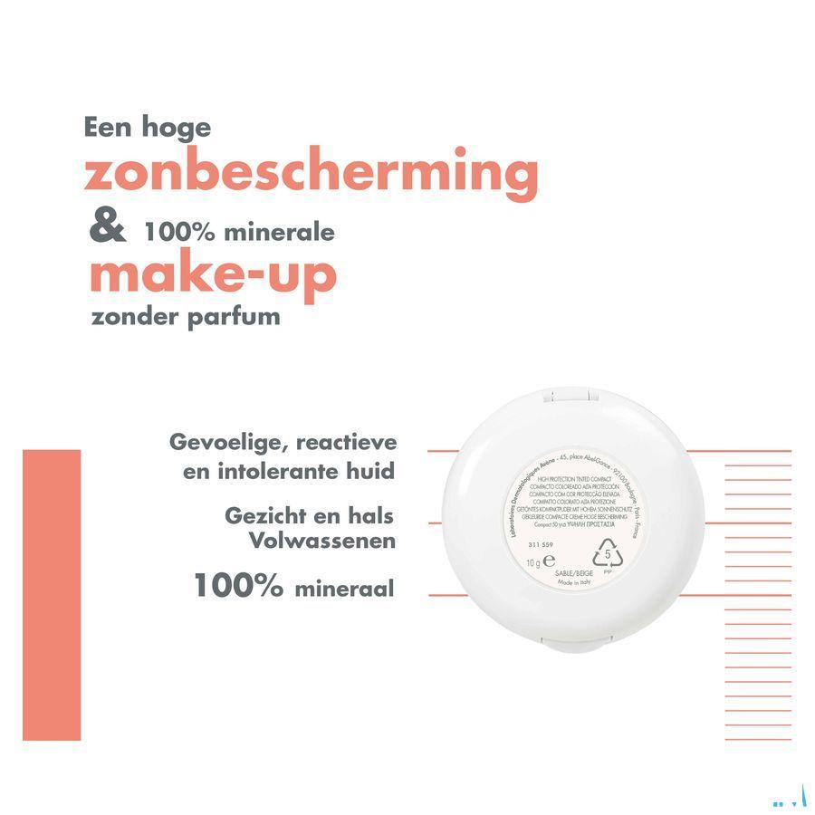 Avene Zon Compact Getint Ip50 + Goud 10 gr  -  Avene