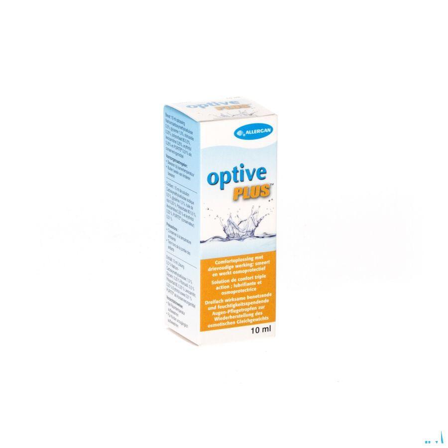Optive Plus Oplossing Ster 1x10 ml