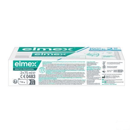 Elmex Sensitive Professional Dentifrice Tube2X75 ml