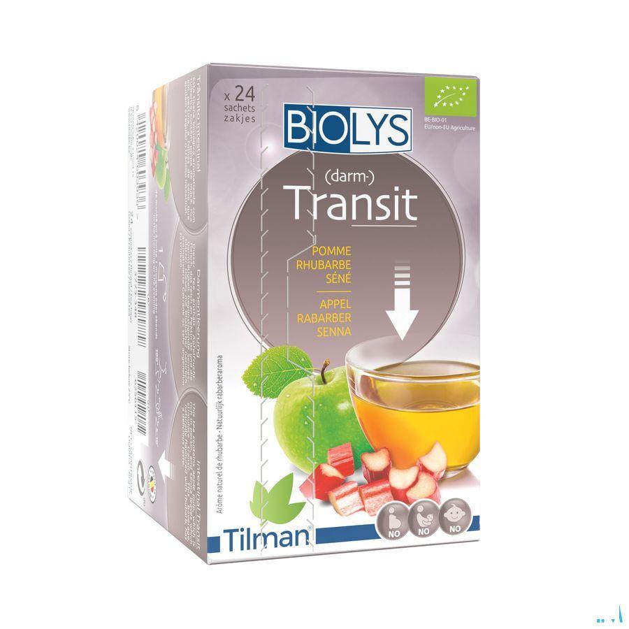 Biolys Appel Rabarber Senna Zakjes 24  -  Tilman