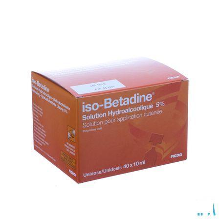 Iso Betadine Sol Hydroalcoolique 5%  40 X 10 ml