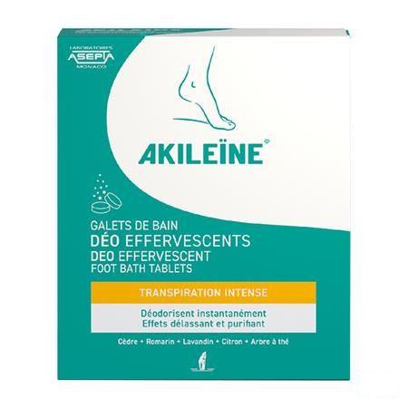 Akileine Groen Deo Bruistabletten 7 103170  -  Asepta